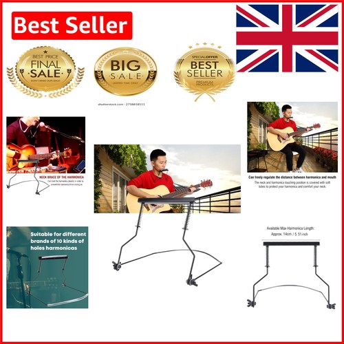 Durable metal harmonica neck - durable,
