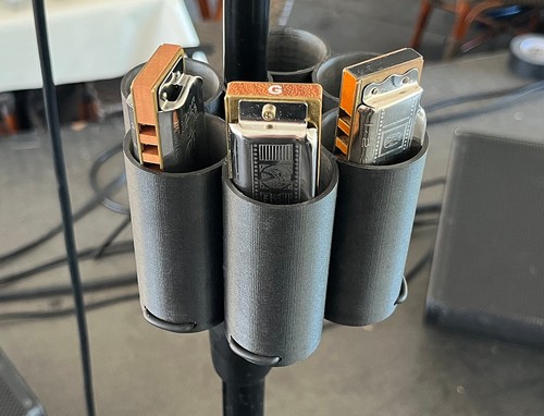 Harmonica holder harp caddy - harmonica, holder,
